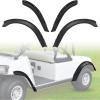 imageSAUTVS Front and Rear Fender Flares Compatible with Club Car DS 1993 Golf Cart Accessories Combined Mud Flaps Mud Guards for Club Car DS 1993 Standard and Unmodified Golf Carts Body Only