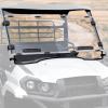 imageSAUTVS Full Windshield for Kawasaki Mule ProMX Clear Dustproof Durable Hard Coat PC Vented Front Windshield for Kawasaki Mule Pro MX 20192026 Accessories