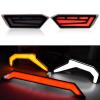 imageSAUTVS Grille Accent Fang Lights ampamp Smoked Black LED Rear Brake Stop Lights Taillights ampamp Rear Center Accent Lamp Taillight Stop Light for Polaris RZR XP 1000 XP4 1000 Accessories