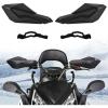 imageSAUTVS Hand Guards with Mounting Brackets for Polaris Snowmobile Black Handguards with Straight Bar Handguard Mounts for Polaris Snowmobile Accessories 1Pair Replace 2879193 2880939