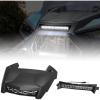 imageSAUTVS Hood Scoop Air Intake ampamp Front LED Auxiliary Light Hood Accent Light DRL for Polaris Polaris RZR XP 1000  XP 4 1000  TURBO XP 4  TURBO S 4 20192023 Accessories