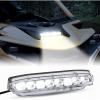 imageSAUTVS Hood Scoop Spotlight for CanAm Maverick R LED Hood Accent Auxiliary Driving Spot Light for Can Am Maverick R MAX X RS 2024 Models Accessories