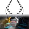 imageSAUTVS LED Grille Accent Fang Lights for 2025 Polaris RZR PRO XPRS Accessories Waterproof Turn Signal Lights Grill Signature Lamps One Pair Replace 2417278 2417279