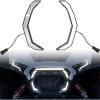 imageSAUTVS LED Grille Accent Fang Lights for Polaris RZR XP 1000XP 4 1000 2024 2025 Waterproof White DRL Signature Lights Grill Lamps AccessoriesOne Pair
