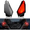 imageSAUTVS LED Rear Marker Lights for RZR PRO XPPRO RTURBO R 20202024 Smoked Black Rear Signal LED Tail Clearance Light Side Lamps Position Lamps 2PCS