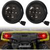 imageSAUTVS LED Taillights Assembly for Can Am Outlander Smoked Black Rear Brake Stop Lights Tail Lamps Fit for CanAm OutlanderCommanderMaverick 20112022 Accessories Replace OEM 710001645 2pcs