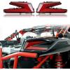 imageSAUTVS LED Taillights for Can Am X3 Red Rear Brake Stop Lights Tail Lamps for CanAm Maverick X3 XDS XRS Max Turbo R 20172025 Accessories 2PCS 710004744