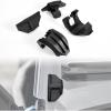 imageSAUTVS Lock ampamp Ride Windshield Clamp Kit for Polaris RZR XP 1000XP4 1000XP TurboRZR Trail 20192023 HeavyDuty Reinforced Polyamide Materials2PCS Replace OEM 2207386