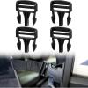 imageSAUTVS Plastic Door Net Buckle Clip for Polaris Ranger 1000 XP Black Door side safety Net Fastener for Polaris Ranger Crew 900 1000 XP 20162020 Accessories 4PCS Replace 5452505