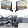imageSAUTVS Rearview Side Mirrors for Polaris Ranger 500 570 900 Adjustable Folding Side View Mirrors for Polaris Ranger 500 570 XP 900 20142022 Accessories 2PCS
