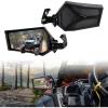 imageSAUTVS Side Mirrors for Honda Pioneer 1000 20162025 Adjustable Rearview Mirrors Folding Clear Rear View Side Mirrors for Honda Pioneer 1000 20162025 Accessories 2PCS Replace OEM 0SV05HL4202