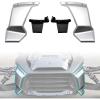 imageSAUTVS Silver Color Front Grill Trims for CanAm Ryker Lower Grill Protector for Can Am Ryker 600 900 Sport ampamp Ryker Rally Edition All Models Accessories Replace OEM 219400947
