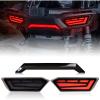 imageSAUTVS Smoked Black Rear Center Accent Lamp Taillight Stop Light ampamp Rear Brake Stop Lights Taillights for Polaris RZR 900 1000 S XP 4 Turbo 20142019 RZR Trail S 900 1000 20202023 Accessories
