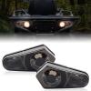 imageSAUTVS Smoked Black Tail Lights Housing for SportsmanRZRACE Rear Brake Stop Lamp Lenses for Polaris Sportsman 450 570 850  RZRACE 20052025 Accessories 2PCS Replace 2411153 ampamp 2411154