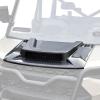 imageSAUTVS Sport Hood Scoop Kit for Polaris Ranger XP 1000 Crew XP 1000 1824 Carbon Fiber Pattern Turbo Hood Scoop with Mesh Grill for Polaris Ranger XP 1000 Ranger 1000 XP Crew 20182024 Accessories