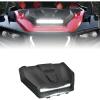 imageSAUTVS Sport Hood Scoop with LED Spotlight for Polaris General 10004 1000 EPS 20162022 Accessories Hood Scoop with LED Auxiliary Light KitReplace OEM 5456064