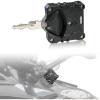imageSAUTVS Sporty Key Holder for Can Am Spyder Ignition Key Cover Case Shell with Hole for CanAm Spyder F3 RT RTS ST RSi Accessories 1PCS