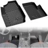 imageSAUTVS TPE AntiSlip Floor Mats for Polaris General 1000 XP 1000 1624 All Weather Protection Front Row Floor Liners Slush Mats for Polaris General 1000 General XP 1000 20162024 Accessories