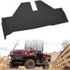 imageSAUTVS TPE Floor Mat for Kawasaki Mule Rubber Front Row Floor Liner All Weather Protection Slush Mat for Kawasaki Mule 3010 4000 4010 20052025 Accessories 1PC Replace KAFT4013
