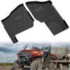 imageSAUTVS TPE Floor Mats for Ranger XP 1000 1825 Front Row Floor Liners All Weather Protection Slush Mat Liners for Polaris Ranger 1000  XP Crew 20182025 Accessories 2PCS 2882780