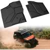 imageSAUTVS TPE Front Floor Mats for Polaris Xpedition XPADV 2024 Front Row Floor Liners All Weather Protection Slush Mats Floor Mats for Polaris Xpedition XP XP5 ADV ADV5 2024 Accessories 2PCS