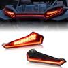 imageSAUTVS Tail Lights for Polaris RZR XP 1000 2024 Smoked Black LED Taillights Rear Lamps for Polaris RZR XP 1000 XP 4 1000 2024 Ultimate Sport Premium Accessories 2PCS Replace 2415182 2415183