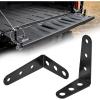 imageSAUTVS Tailgate Extender Leveling Mount Rear Gate Lock Bracket for Honda Pioneer 700 20142025 Pioneer 1000 20162025 MUV 700 20092013 Replace 81508HL1A00 2PCS