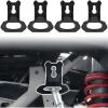 imageSAUTVS Tie Down Brackets Hooks for CanAm Maverick X3 Black Steel Anchors Fasten Hook for Can Am Maverick X3 MAX RS DS RR Turbo 20172025 Accessories 4PCS