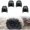 imageSAUTVS Tire Wheel Hub Caps Black Center Cap Cover for CanAm Maverick X3 Turbo R 20172020 Accessories 4PCS
