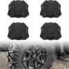 imageSAUTVS Tire Wheel Hub Caps for CanAm Defender Black Dust Center Hub Cap Covers for Can Am DefenderCommanderOutlanderMaverick 20152020 Accessories 4PCS