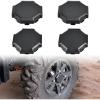 imageSAUTVS Tire Wheel Hub Caps for Polaris RZR XP Black Dust Center Hub Cap Covers for Polaris RZR 900 XP 4 1000 Turbo 20142019 Accessories 4PCS Replace 1522216655