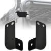 imageSAUTVS UTV Rear Roof Light Brackets Rear Profit Cage LED Light Mount Brackets Kit for Polaris Ranger Diesel ETX XP EV Crew 570 800 900 1000 20132024 Accessories 2PCS