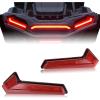 imageSAUTVS UTV Tail Lights Assembly for Polaris RZR XP 1000TurboSportsman 1823 Smoked Black LED Taillights Rear Lamps for Polaris RZR XP 1000 Turbo Sportsman 570 850 1000 20182023 Accessories2PCSRed