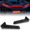 imageSAUTVS UTV Tail Lights Assembly for Polaris RZR XP 1000TurboSportsman 1823 Smoked Black LED Taillights Rear Lamps for Polaris RZR XP 1000 Turbo Sportsman 570 850 1000 20182023 Accessories2PCSSmoked Black