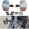 imageSAUTVS Wider Ajustable Aluminum Shell Rear View Side Mirrors for CanAm Defender Heavy Duty HighDefinition Convex Side Mirrors for Can Am Defender HD5 HD8 HD10 MAX 20162025 Accessories 2PCS