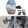 imageSAUTVS Wider Ajustable Aluminum Shell Side Mirror for Can Am Defender Convex Rear View Side Mirror for CanAm Defender HD5 HD7 HD8 HD9 HD10 MAX 20162025 1PC Fit Driver or Passenger Side