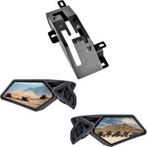 imageAdjustable Rear View Side Mirrors ampamp Heavy Duty Quick Shifter Gate Kit for CanAm Maverick X3
