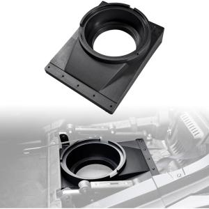 imageSAUTVS 10quot Under Seat Speaker Pod Panel for CanAm Maverick R Waterproof Dustproof Sport Speaker Enclosure Holder with Metal Mount Brackets for Can Am Maverick R MAX X RS 2024 Models Accessories