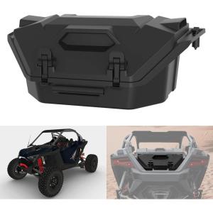 imageSAUTVS 36QT PRO R Rear Cargo Box 20222025 Rear Poly Water Resistant 36 QT Rear Cargo Storage Box Storage Bin Bed Tool Box for Polaris RZR PRO RPRO R 4 20222025 Accessories Replace OEM 2884236