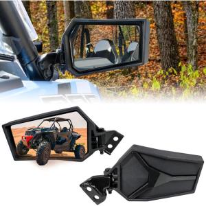 imageSAUTVS Adjustable Rearview Side Mirrors for Polaris RZR XP 1000 1423 Folding Clear Rear View Side Mirrors for Polaris RZR XP XP4 1000 Turbo S 1000 900 20142023 Accessories2PCS Replace 2881198