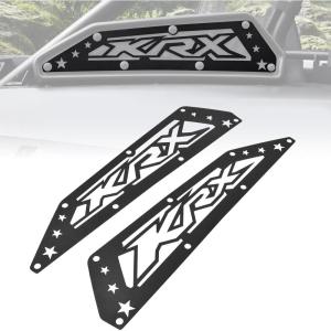 imageSAUTVS Aluminum Air Intake Cover Grill for Kawasaki Teryx KRX KRX4 1000 20202025 Accessories Black Metal Mesh Engine Side Vent Inlet Protection Cover Bezel Enhanced Airflow ampamp Durability2PCS