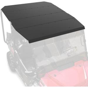 imageSAUTVS Aluminum Hard Roof Top for Honda Pioneer 10005 20162023 Combined Roof Top Panel Dustproof Hard Sun Visor Cover with All Mounting Hardware for Honda Pioneer 10005 20162023 Accessories