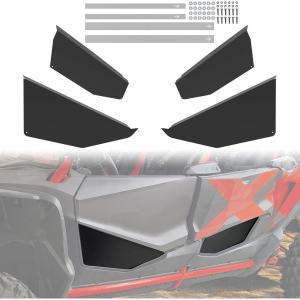 imageSAUTVS Aluminum Lower Door Panels Aluminum Lower Half Door Inserts for Honda Talon 1000X4 2020 Accessories 4 Doors