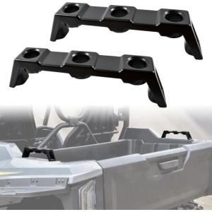 imageSAUTVS Bed Rails Handle for Yamaha Wolverine RMAX 2 1000 Handle Bars Movable TieDown Points Kit for Yamaha Wolverine RMAX2 1000 20212025 Accessories 2PCS