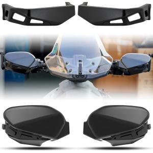 imageSAUTVS Black Aluminum Handguards ampamp Black Handguards Protector Wind Deflector Kit for CanAm Ryker All Models Accessories