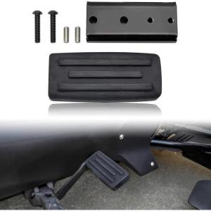 imageSAUTVS Black Larger Brake Pedal for Can Am Ryker Extended Brake Foot Rest Peg Pedal Footboards for CanAm Ryker 600 900 Sport ampamp Rally Edition All Models Accessories 1PC