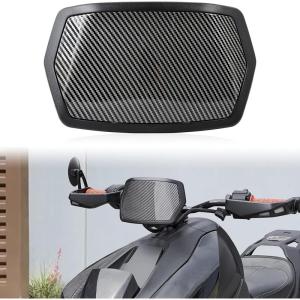 imageSAUTVS Carbon Fiber Pattern Plastic Gauge Spoiler Kit for CanAm Ryker 600 900 Sport Rally All Models Accessories Replace 219400818