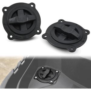 imageSAUTVS Cargo Base Kit for CanAm Outlander Renegade Plastic Cargo Turn Attach System Base Installation Kit for Can Am Outlander L 400 500 650  Renegade 570 850 20132020 Accessories 2PCS