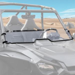 imageSAUTVS Clear Front Half Windshield for Honda Talon 1000 Lightly Dustproof Durable PC Half Windscreen for Honda Talon 1000R 1000X 1000X4 20192025 Accessories