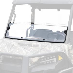 imageSAUTVS Clear Front Half Windshield for Polaris Ranger 570 Midsize Lightly Dustproof Durable Poly Half Windscreen for Polaris Ranger 500 Crew 570 SP 570 Mid Size Accessories 20152025 Accessories